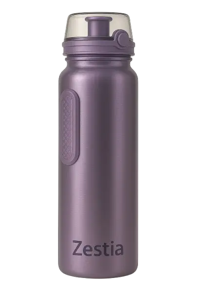 Gourde avec infuseur à fruits en acier inoxydable 500 ml - Lavande
